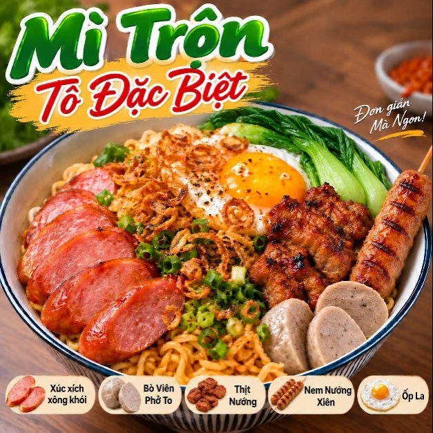 Mì Trộn Tô Đặc Biệt